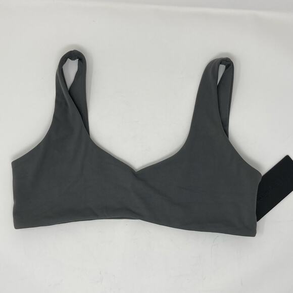 Alphalete Women's Pewter Gray Aura Contour Sculpt Bra Size XL - Picture 1 of 10